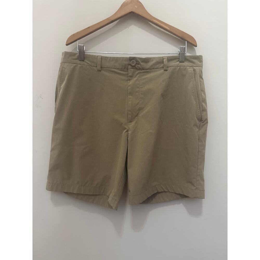 Vineyard Vines Performance Shorts Mens 32 Tan Style 1H0443 Golf Athleisure